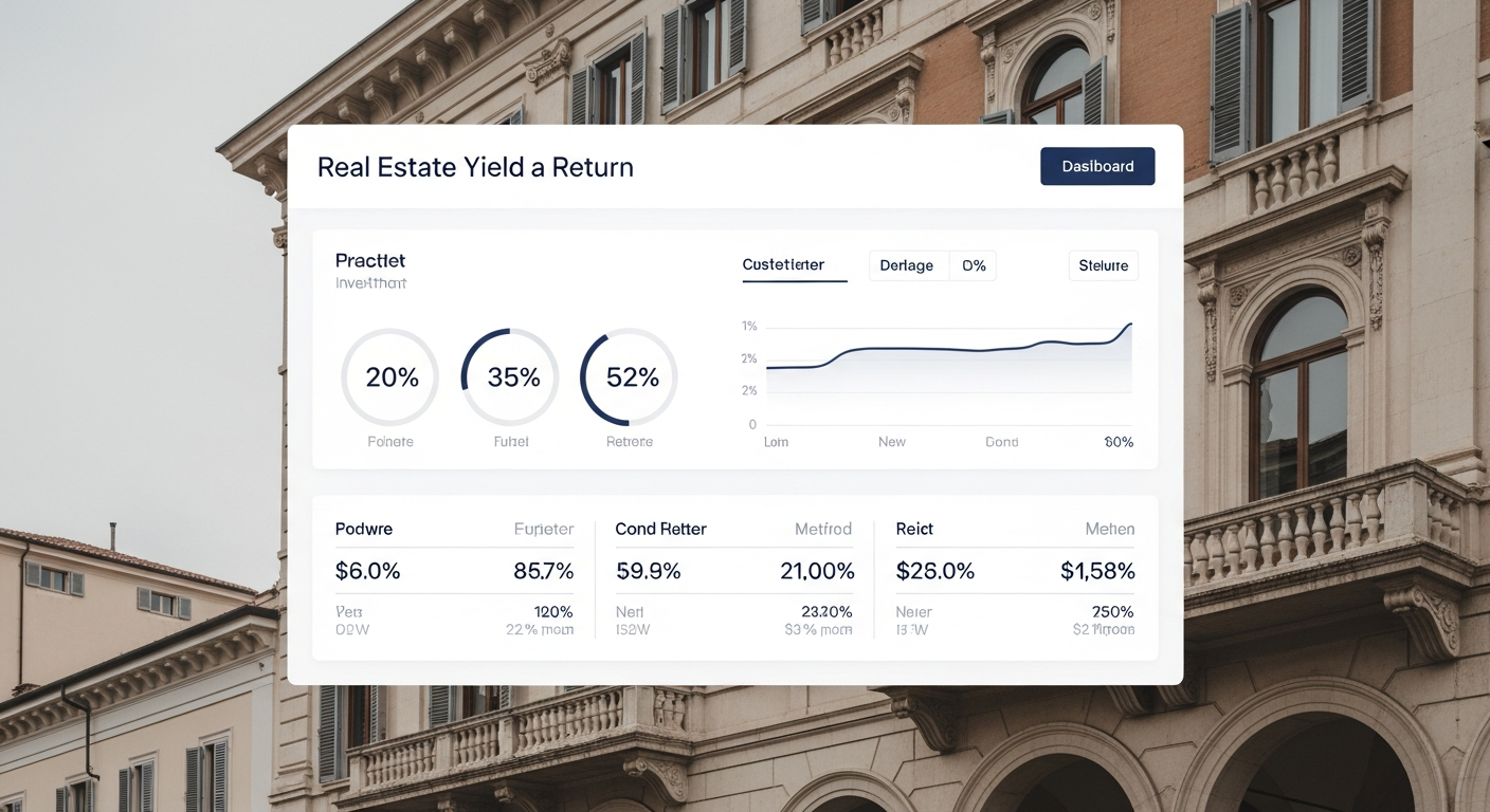 Calcolo del rendimento immobiliare