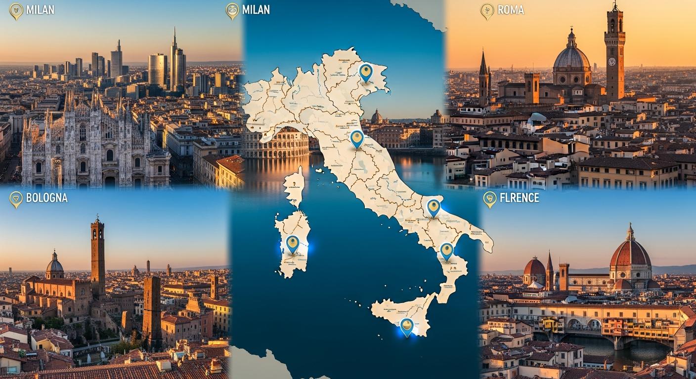 Criteri per valutare le città italiane per investire in immobili